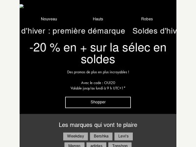 -20 % en + sur la sélec en soldes