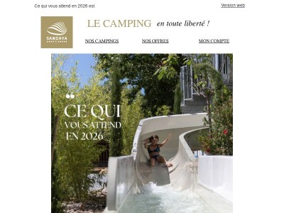 De la nouveauté dans vos campings en 2026 💥