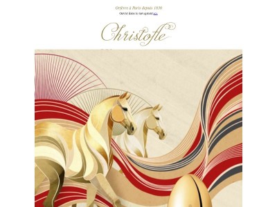 Christofle célèbre l'année du Cheval