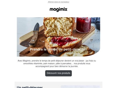 🥐 Petit-déjeuner maison avec Magimix