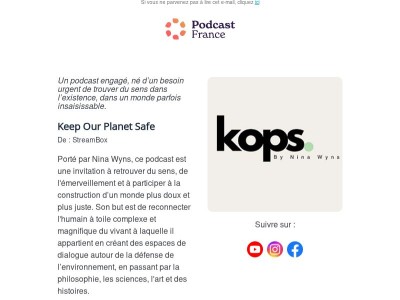 Nouveau podcast à découvrir