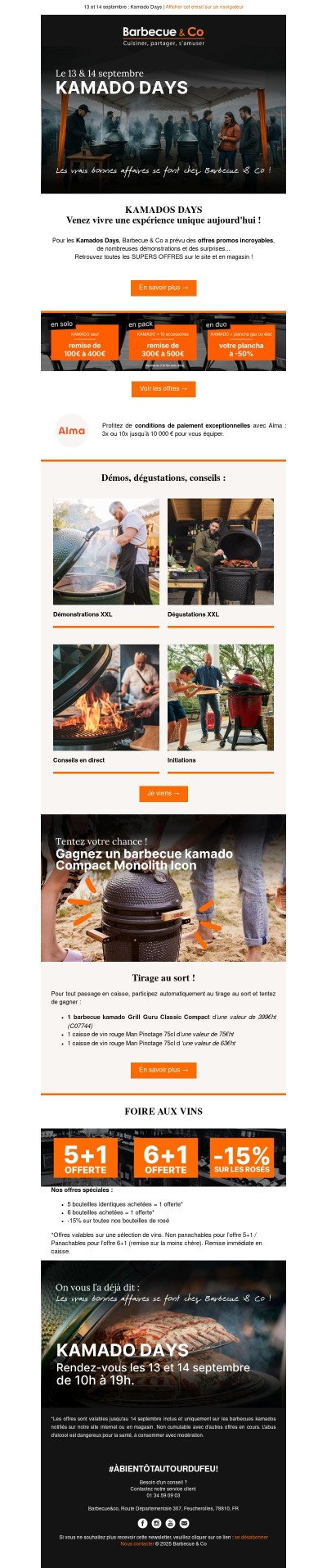 KAMADO DAYS : information importante