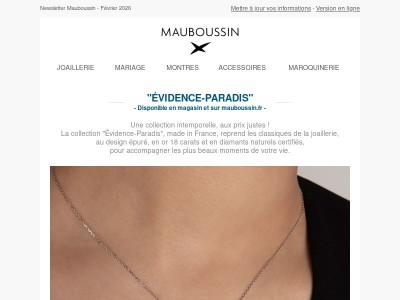 Comme une évidence : des bijoux intemporels et lumineux.