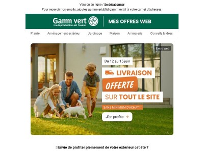 🚚 Dernier jour pour profiter de la livraison offerte
