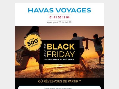 Le Black Friday commence ! ⚡️ Prix Chocs : jusqu’à -500€