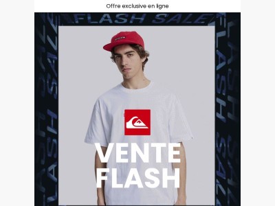 Vente Flash : plus que quelques heures