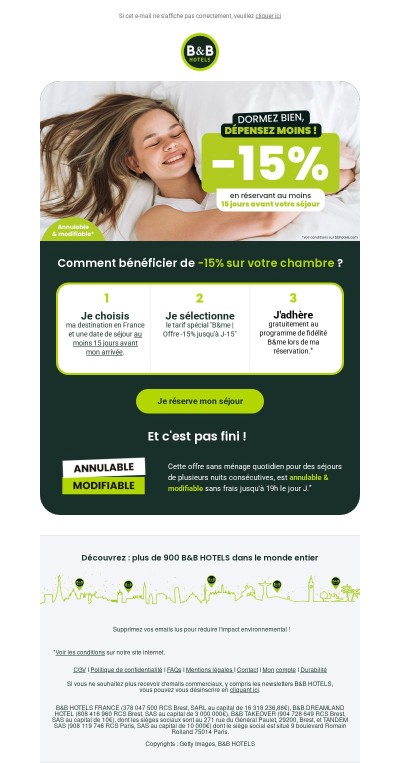 🎉 -15% sur votre prochain séjour en France, ça vous dit ?