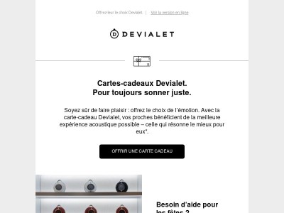 L’émotion. À la carte.