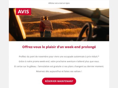 Votre offre weekend 3 jours à partir de 99€