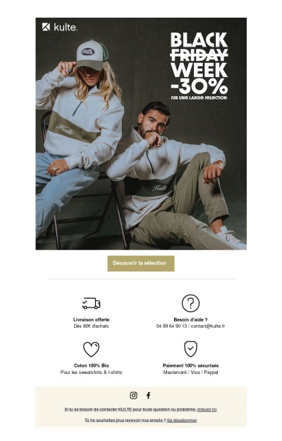 Black Week : dernières heures et derniers stocks 🖤