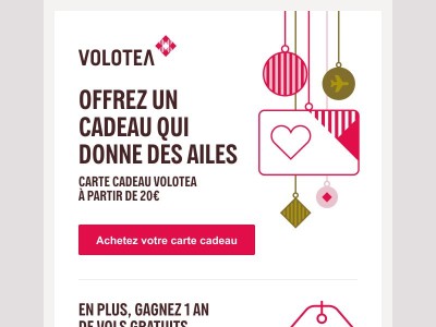 Pour Noël, offrez de nouvelles destinations 💌 ✈️