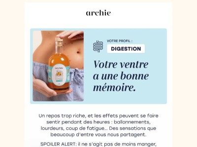 Votre ventre a une bonne mémoire