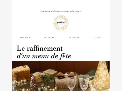Découvrez nos menus de Noël d’exception