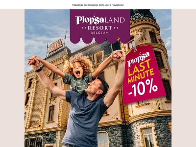 N’hésitez plus : profitez de -10 % de réduction last minute ✨