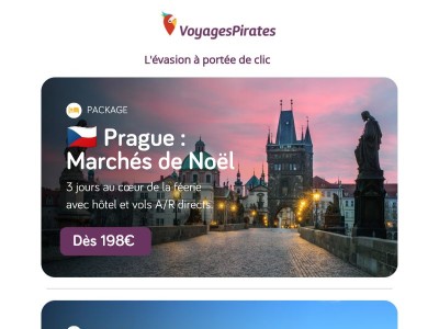 ❄️ Prague féérique à 198€, New York & Roadtrip au Québec