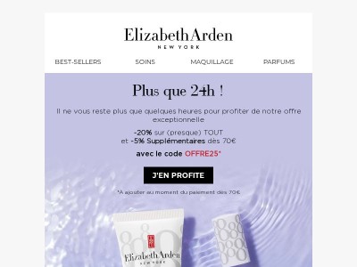 Plus que 24h pour profiter de -25%