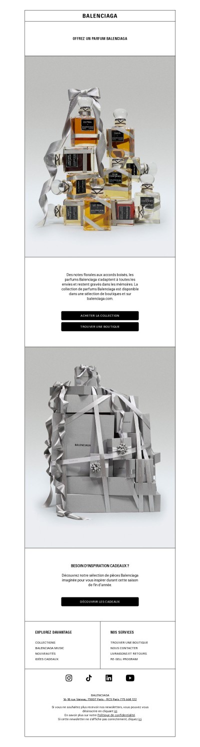 Offrez un parfum Balenciaga