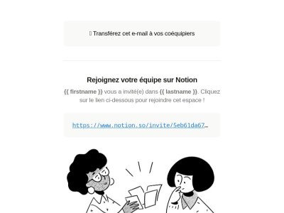 Rejoignez votre équipe sur Notion