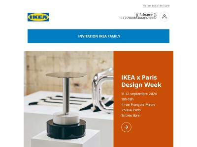 IKEA s’invite à la Paris Design Week.