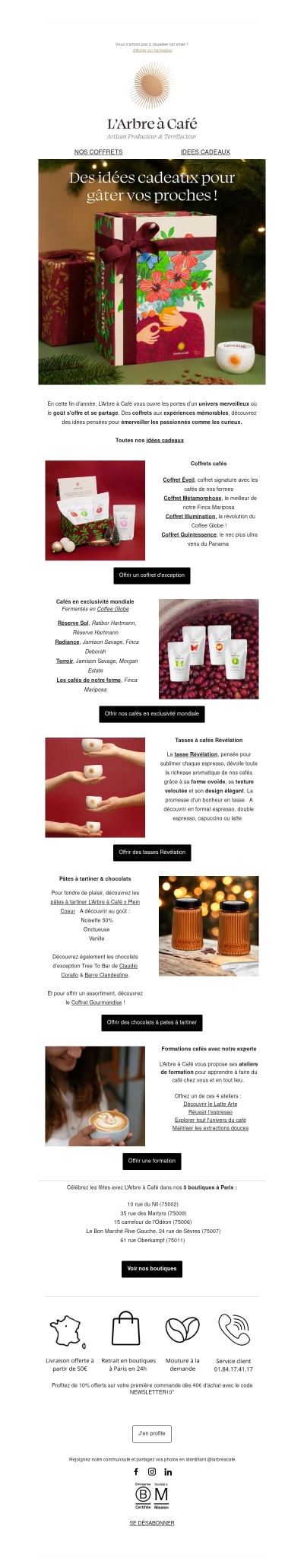 Découvrez toutes nos idées cadeaux 😍🎁