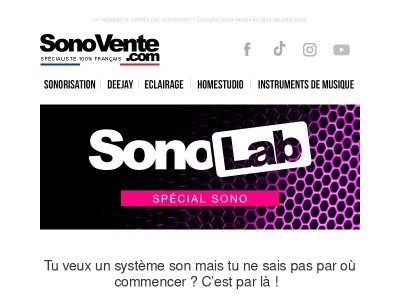 SonoLAB Le guide simple pour choisir ta sono ! 🎶