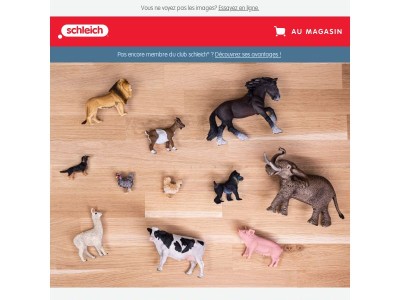 🐾 Offre 2 achetés = 1 offert sur les figurines d’animaux – faites votre choix !