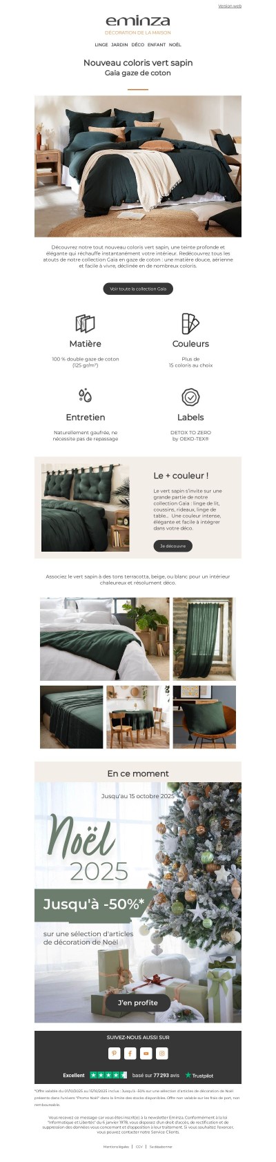 ✨Vert sapin, une nouvelle teinte à découvrir