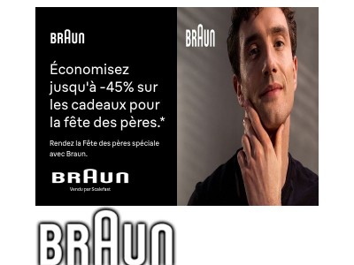 Économisez jusqu'à -45% sur les cadeaux pour la fête des pères.*