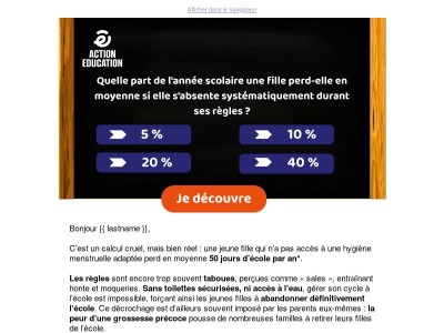 50 jours d’école perdus