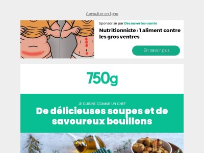 🥣 Des soupes et bouillons pour se faire du bien !