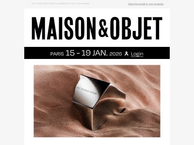 7 days left to enjoy the 60€ Early Bird rate