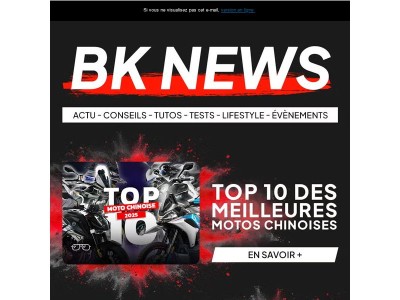 Le récap actu 2 roues du mois de Décembre ! 📰1 fois par mois, le récap des actus du Blog