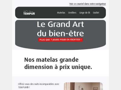 {{ lastname }}, plus que 7 jours pour profiter de notre prolongation Grand Art du Bien-Être !