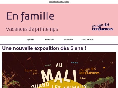Les vacances de printemps au musée ! 🌸