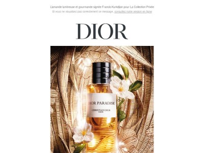 NOUVEAU Dior Paradise, la célébration du Sud provençal
