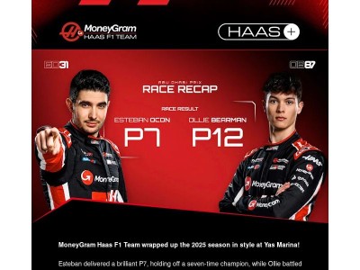 Wrapping up the 2025 season in style at Yas Marina!  🏎️