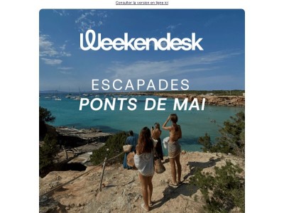 LES PONTS DE MAI SE REMPLISSENT VITE