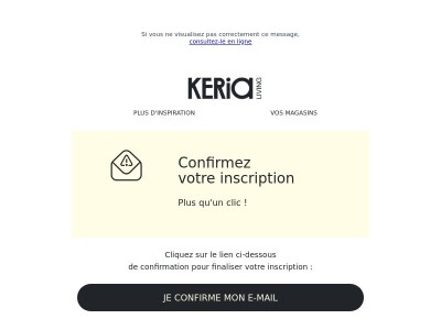 Confirmez votre abonnement