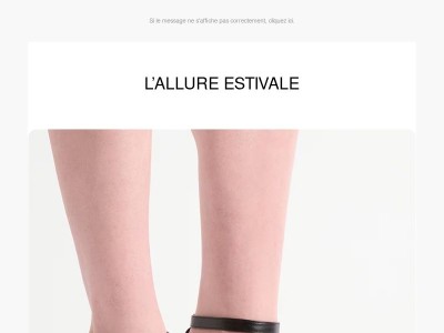 L’ALLURE ESTIVALE