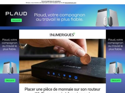 Placer une pièce de monnaie sur son routeur Wi-Fi : pourquoi et à quoi ça sert