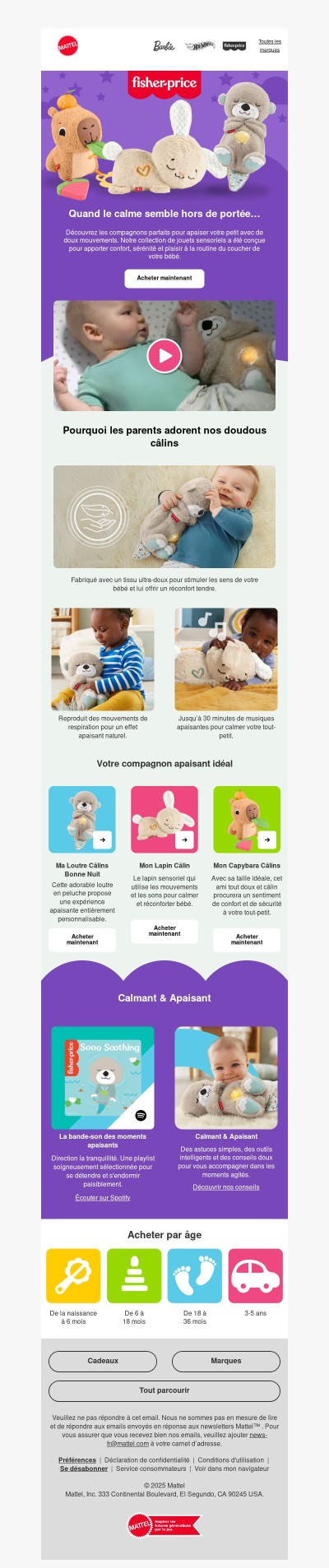 Ces compagnons tout doux pourraient-ils apaiser votre bébé ?