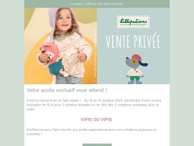 Vos accès à notre ✨Vente Privée✨