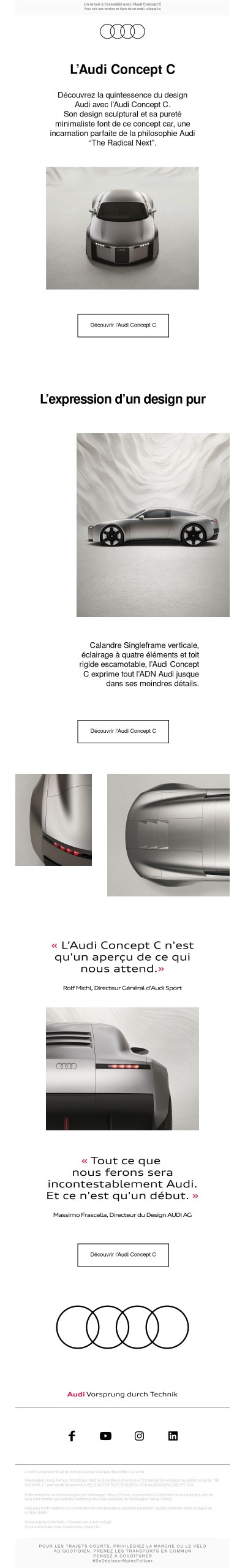 Découvrez le nouveau concept car Audi