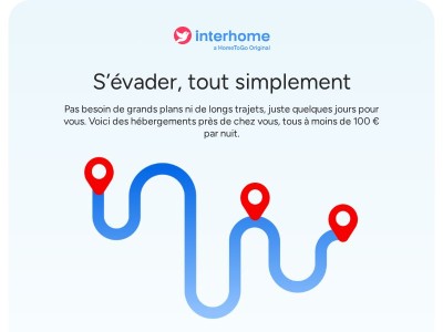 Une escapade à proximité pour moins de 100 € 🏡