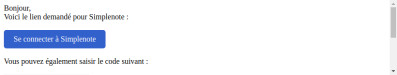 Se connecter à Simplenote