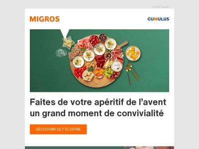 {{ firstname }}, l’avent met l’apéritif à l’honneur.