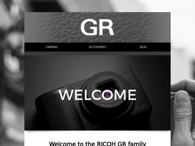 💌Welcome to the RICOH GR world!