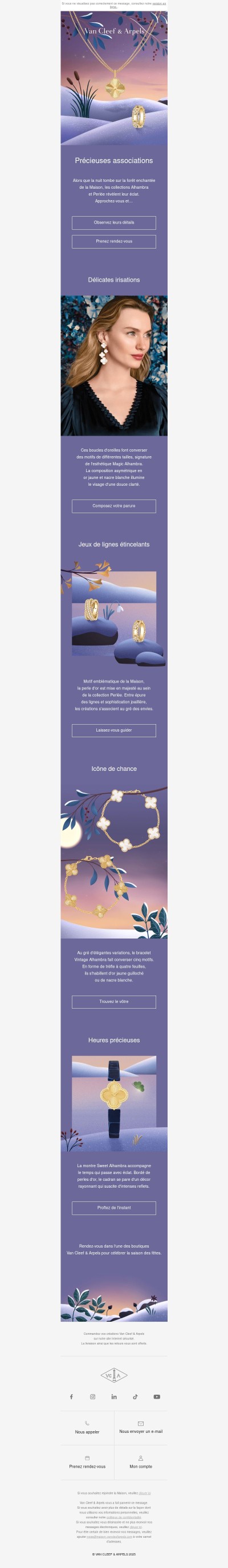 Alhambra et Perlée enchantent les fêtes