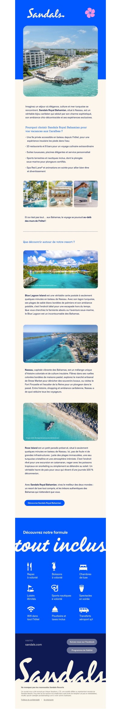 ☀️ Sandals Royal Bahamian & les merveilles des Bahamas