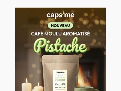 Édition (très) limitée : le café Pistache 🍫